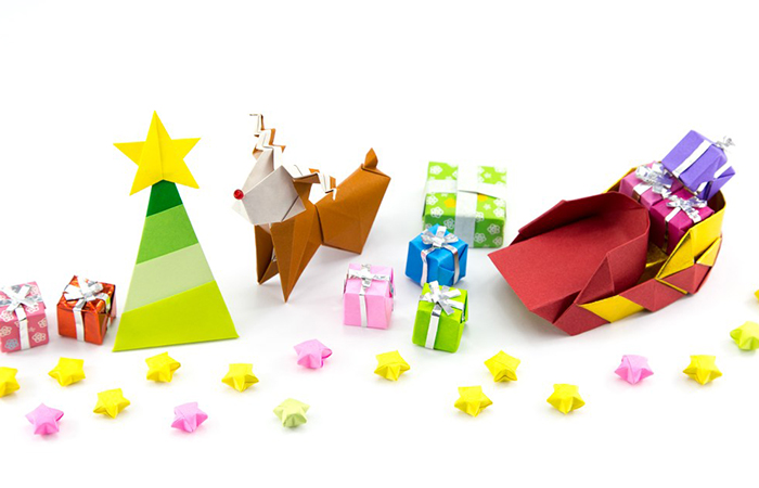 5 Figuras de origami para decorar tu casa o tu clase en Navidad