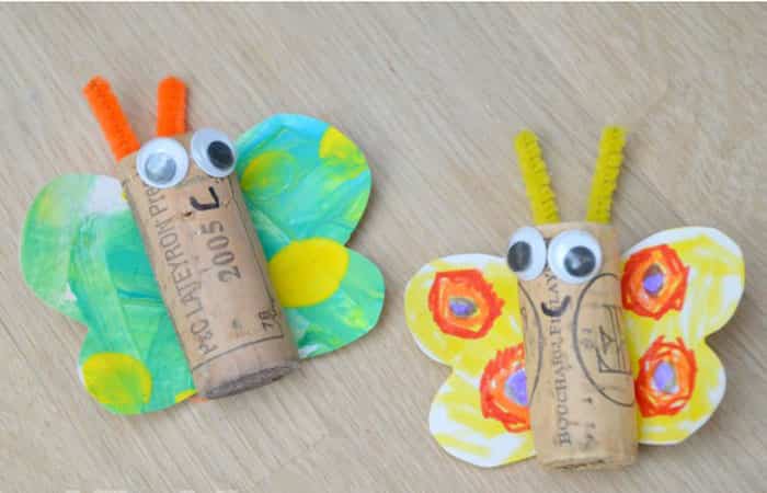 4 Manualidades con corchos para hacer con preescolares. Creativas, fáciles y divertidas