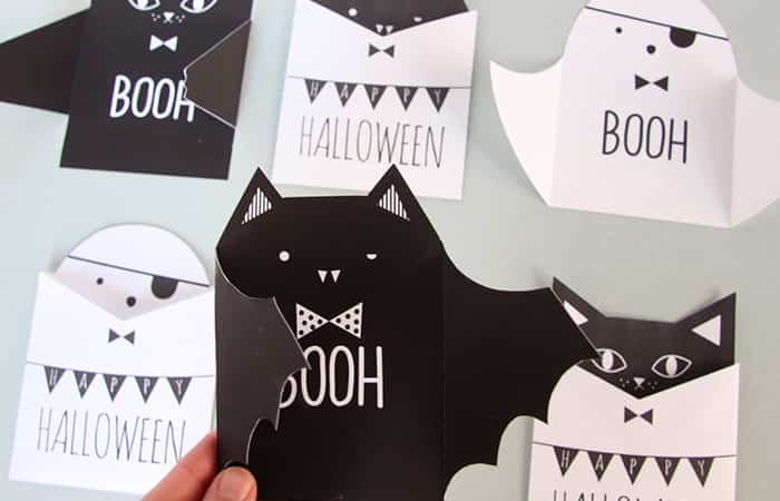 5 Invitaciones y tarjetas de felicitación para Halloween