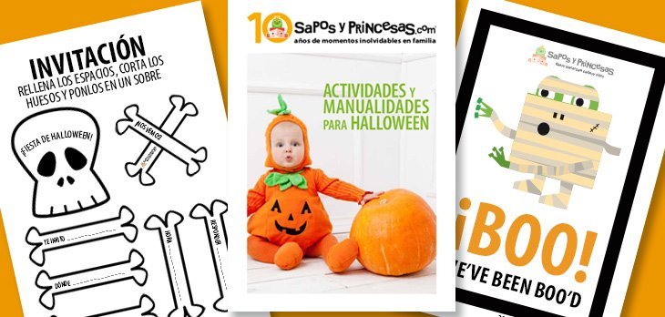Cuadernillo descargable de actividades y manualidades para Halloween