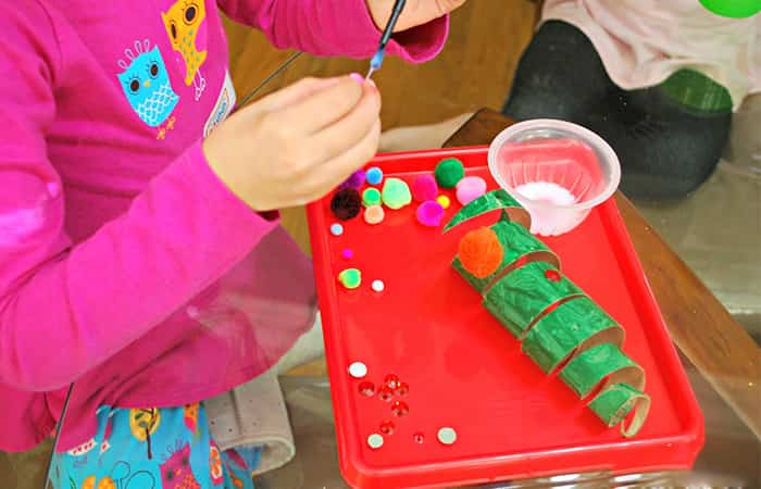 4 Manualidades con tubos de papel higiénico para Navidad