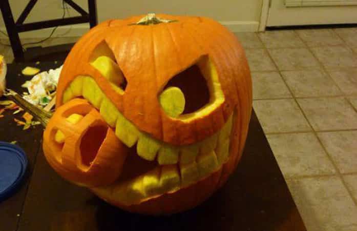 10 Ideas originales para tallar calabazas de Halloween