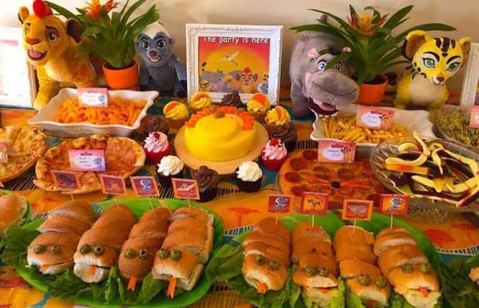 6 Ideas para triunfar con una fiesta infantil del Rey León