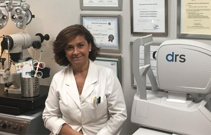 Irene Zamora, optometrista: 