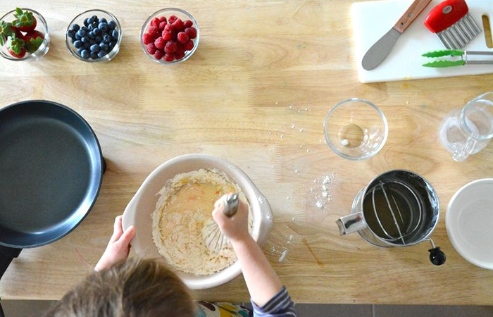 5 Ideas Montessori para cocinar en familia