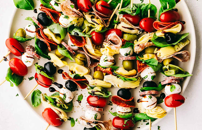 5 Aperitivos fríos para comidas al aire libre que son toda una tentación