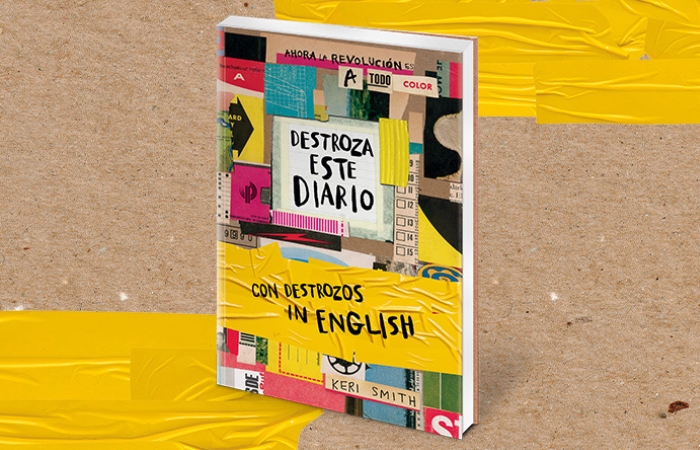 'Destroza este diario', ¡ahora con retos 'in English'!