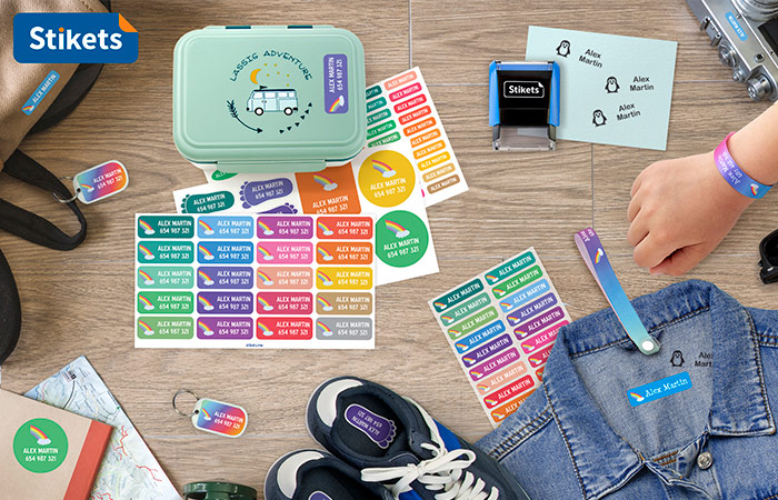 Prepara la vuelta al cole con las etiquetas personalizadas de Stikets