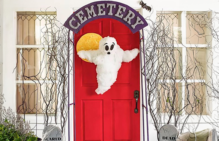 5 Terroríficas ideas para decorar la puerta de tu casa en Halloween