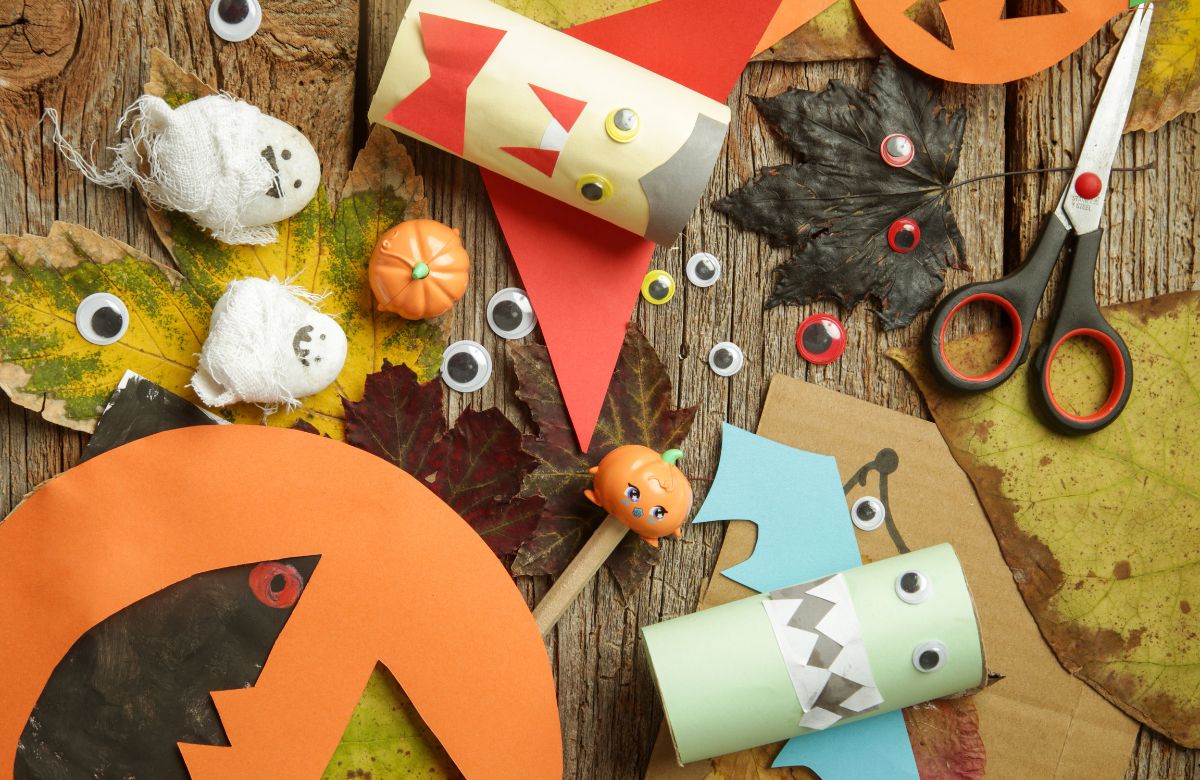 8 Manualidades de papel para la decoración de Halloween