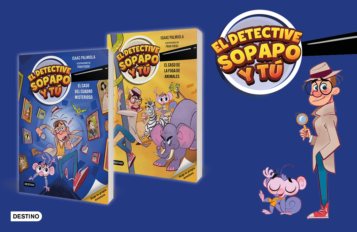 El Detective Sopapo, la nueva colección de misterio que aúna diversión y aprendizaje