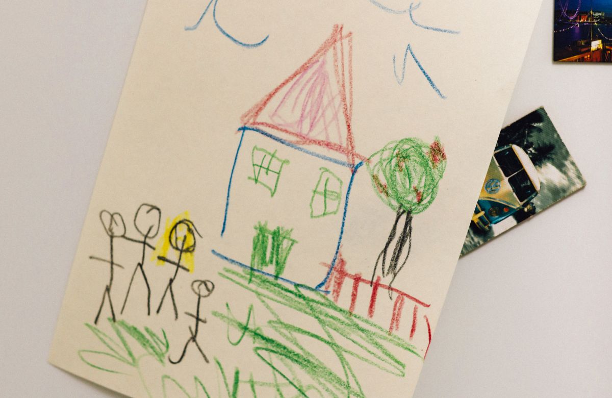 Conoce el significado del dibujo infantil del árbol, la casa y la persona