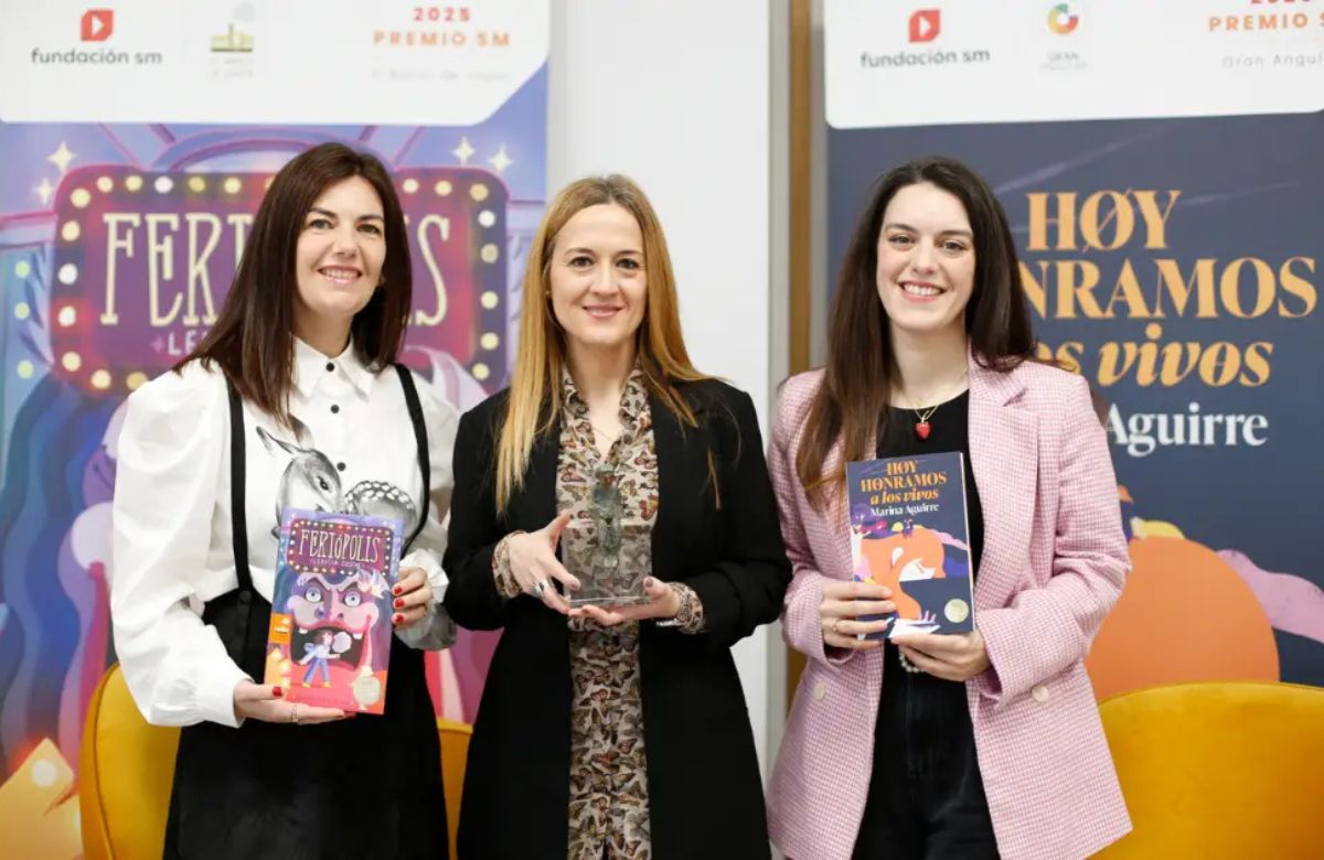 Ledicia Costas y Marina Aguirre, ganadoras de los Premios SM 2025