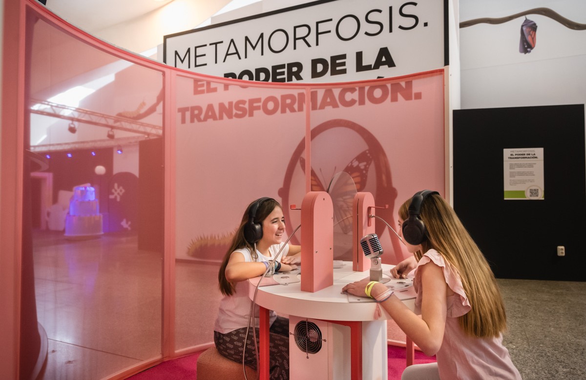 Metamorfosis. El poder de la transformación. Exposición científica infantil